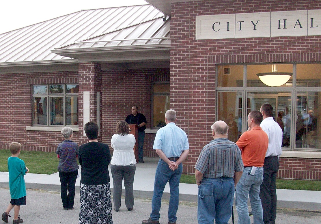 Solon City Hall dedicated