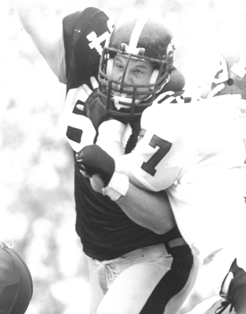 Dave Haight was named First-Team All-American for the Hawkeyes in 1988.