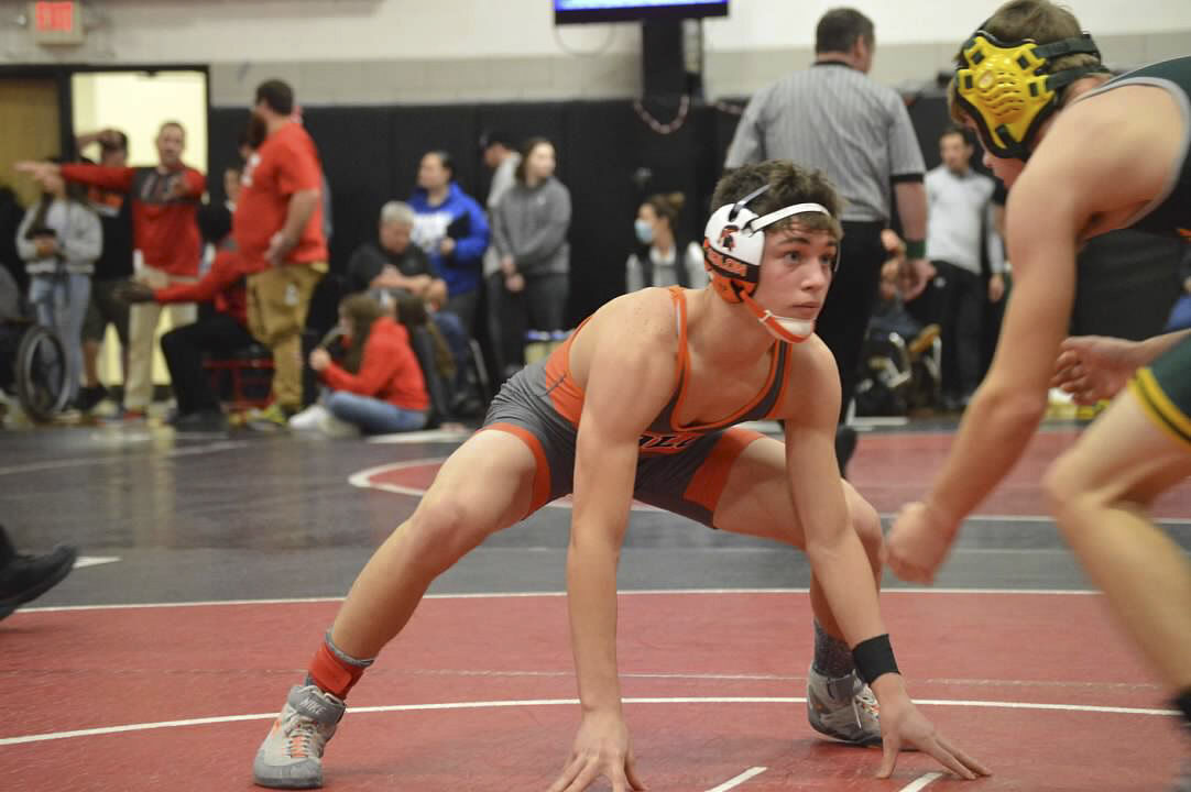 Jordan Schmidt won several matches in a couple of wrestling meets.