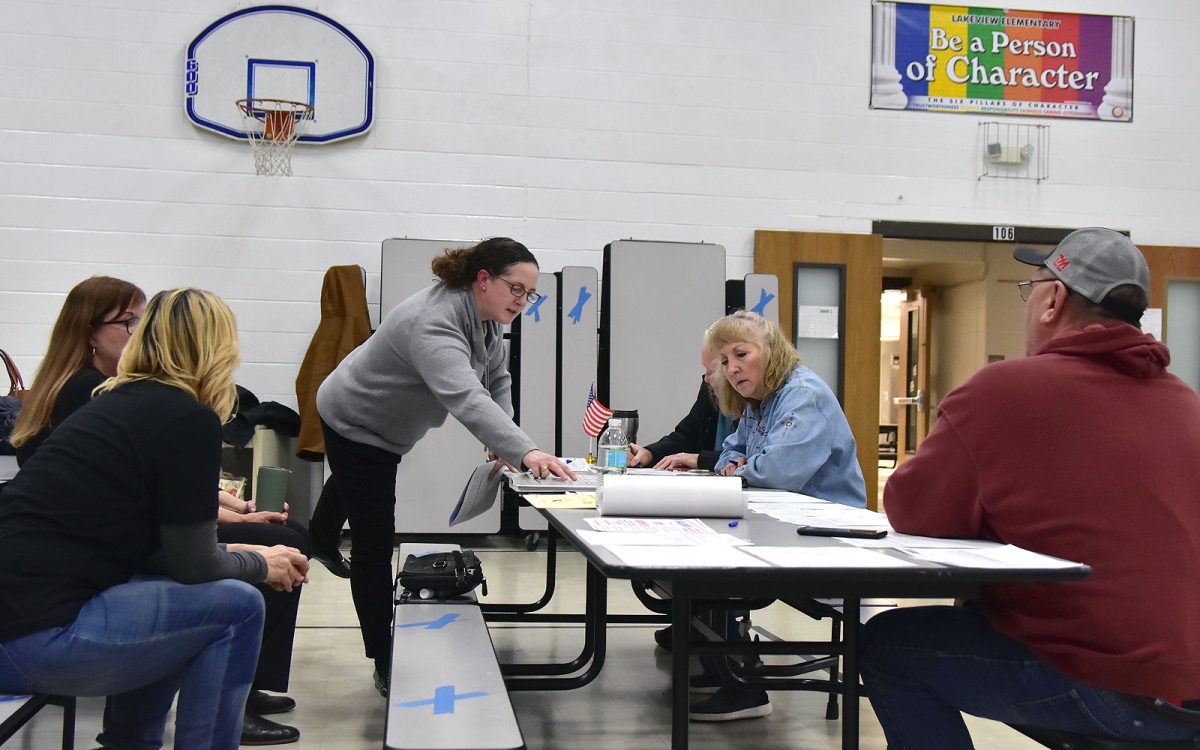 Republicans from Big Grove, Cedar, Graham, and Newport townships, and the city of Solon gathered at Lakeview Elementary School Monday, Feb. 7 for their 2022 midterm election caucus. Democrats were also originally scheduled to meet at Lakeview as well but opted for a virtual caucus citing COVID-19 concerns.