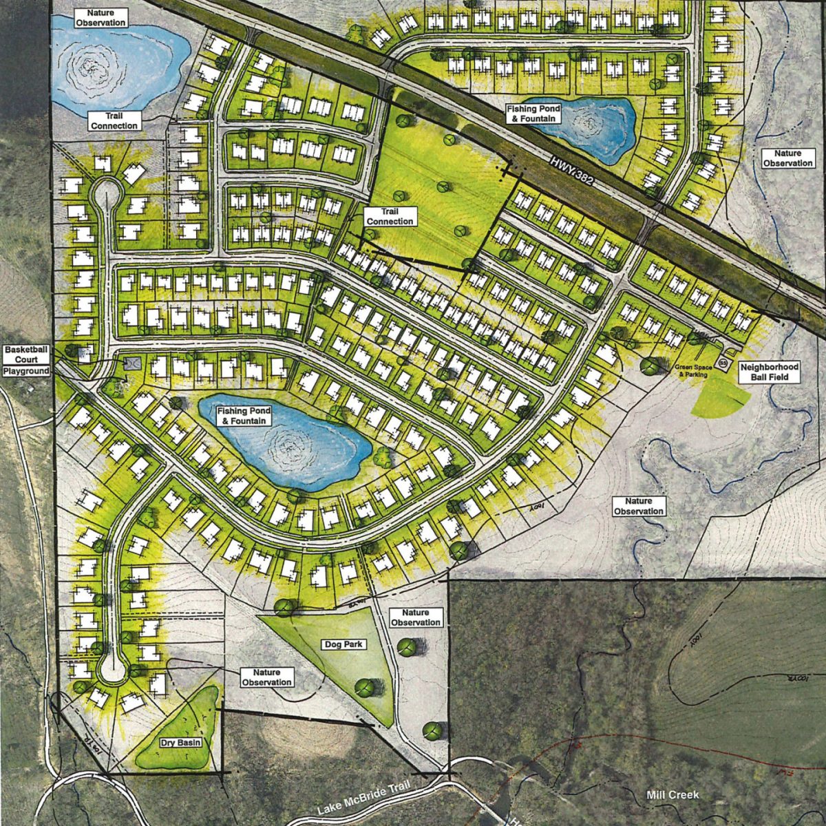 <p>Trail Ridge Estates – a new residential community currently under construction west of Solon along Hwy. 382, will include a mix of duplexes and single-family homes, and is being developed by the Watts Group.</p>