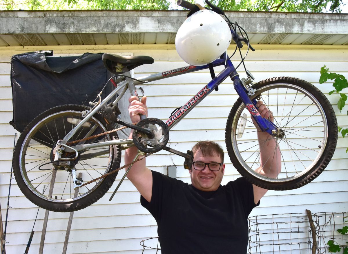 Charlie Hiatt has fun with all things related to bicycles, from riding to rebuilding/restoring, and repairing.