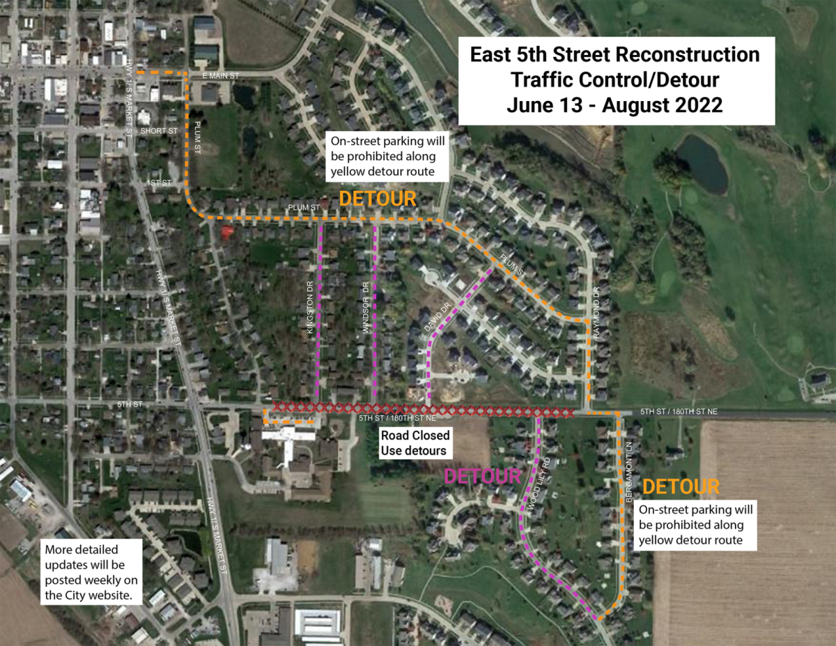 E 5th Street Segment 2 Traffic Control Updated