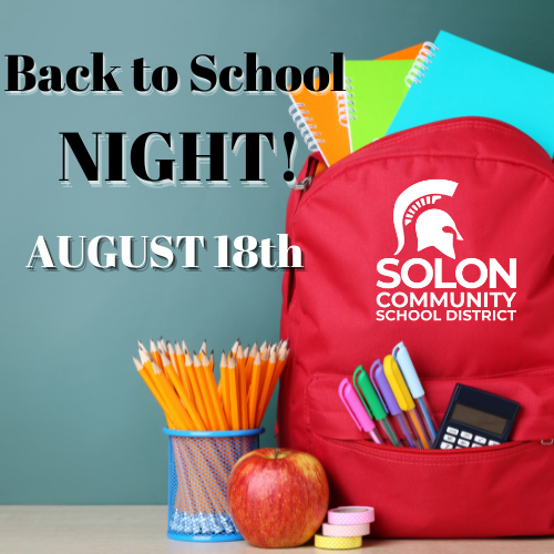 Solon CSD Back To School Night