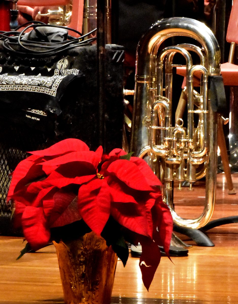 <p>The Iowa Brass Band, with the Solon Community Choir, hosted a Christmas Concert Sunday, Dec. 11 in the Solon Community Center auditorium.</p>