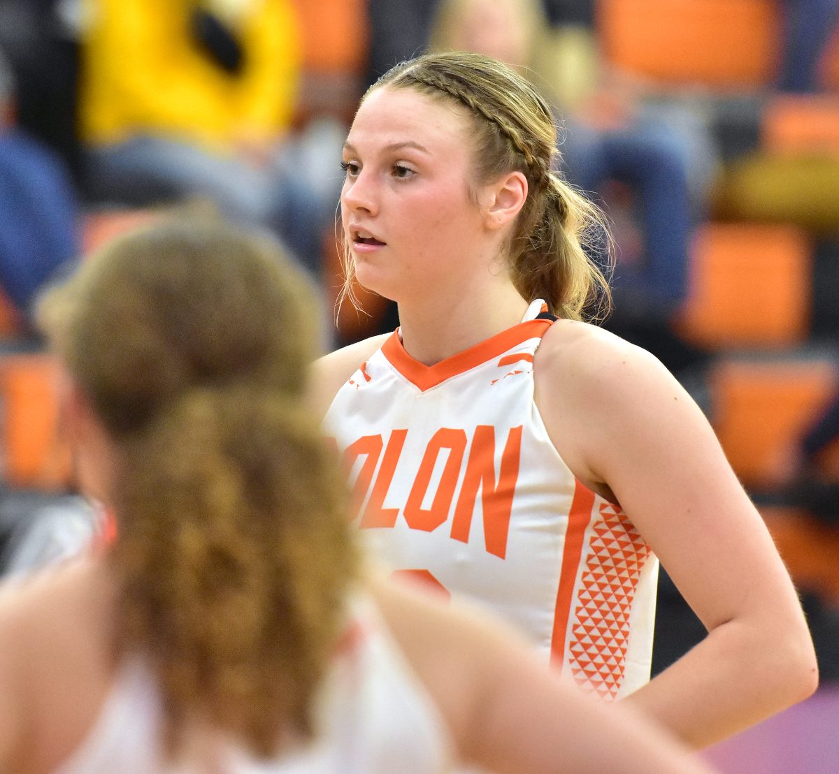 <p>Callie Levin, a senior, hit a career-high 40 points this past Saturday at home against Regina Catholic of Iowa City in an 84-42 non-conference win.</p>