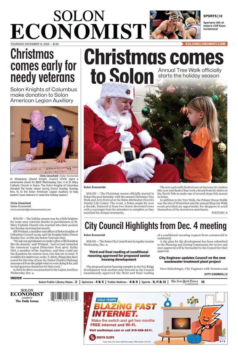 Solon Economist – December 12, 2024