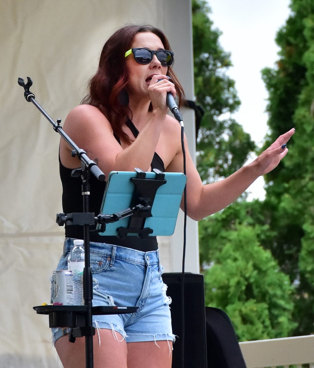 Barbie Johnson performs with Sugar & Spice on the Main Street stage Friday, July 18 to kick off the live entertainment for Solon Beef Days.