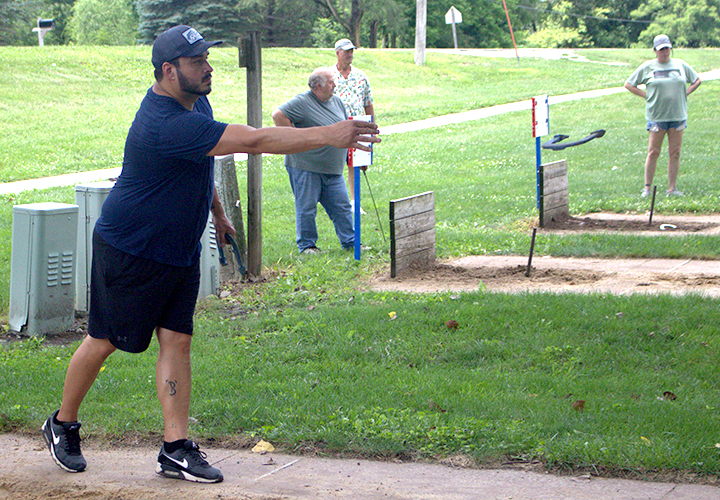 Hoping for a ringer, not a leaner at Horseshoe Tournament