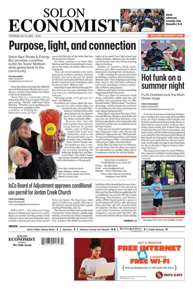 Solon Economist — July 31, 2025