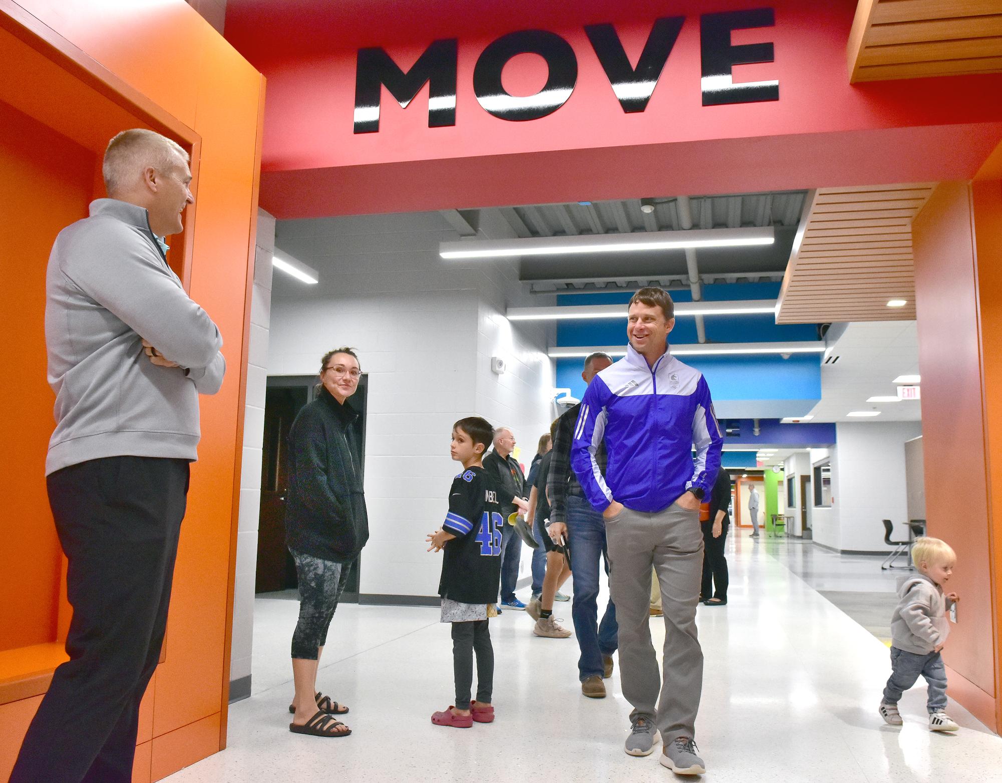 Inspecting their investment