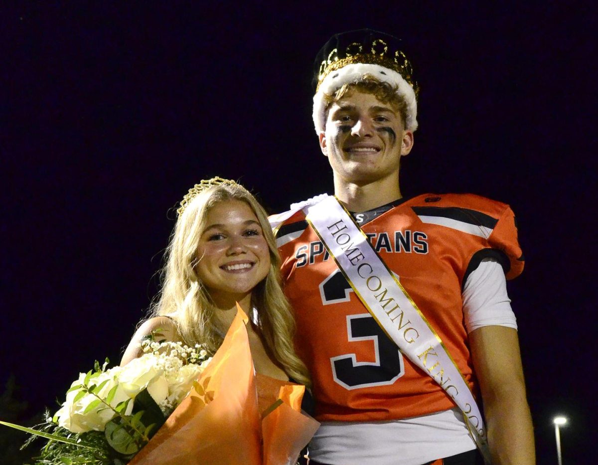 Piper Stahle and Eli Kampman were crowned 2025 Homecoming Queen and King in separate events last week during Homecoming Week.