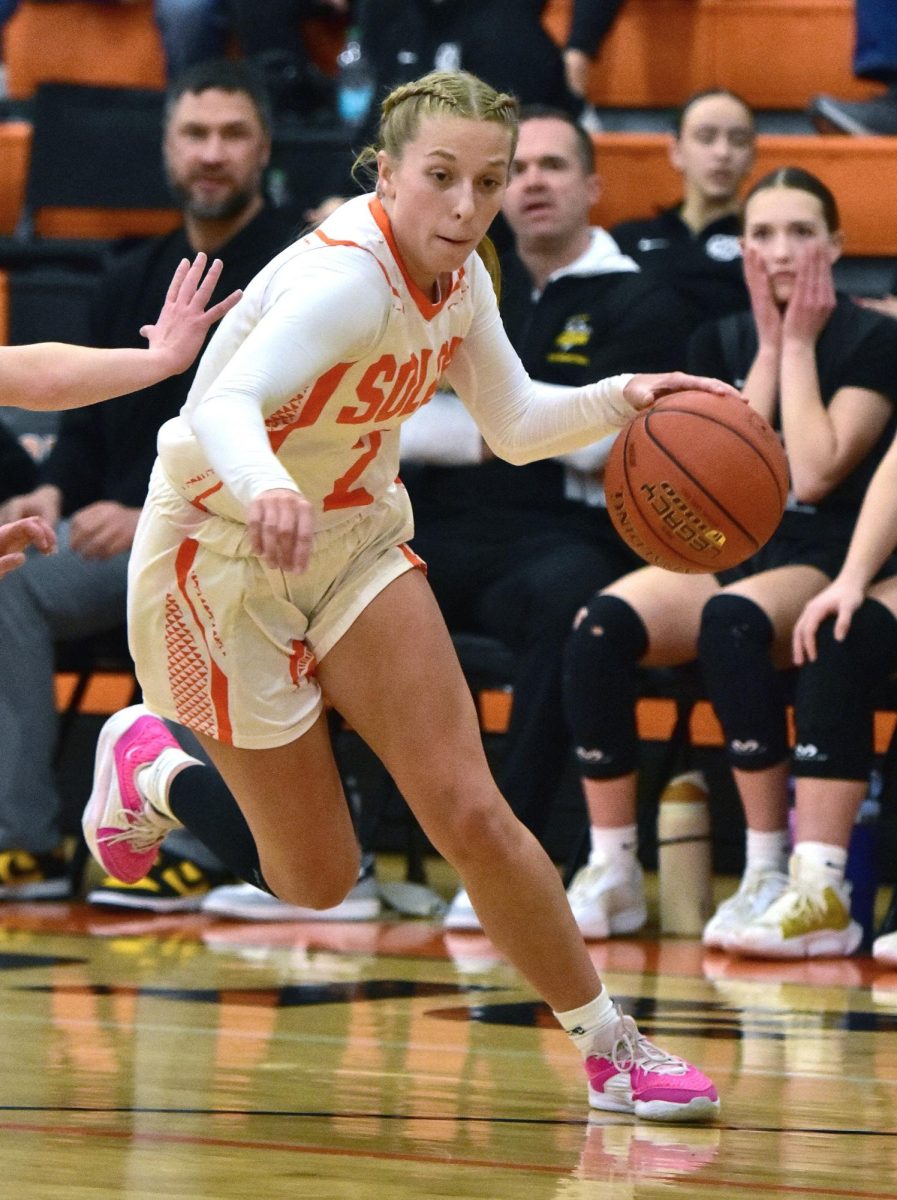 Delainey Durr is the solitary senior on the Lady Spartans’ varsity roster this season.